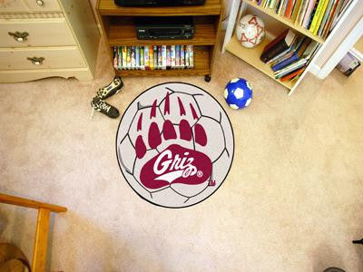 University of Montana Soccer Ball Rug