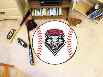 University of New Mexico Baseball Rug