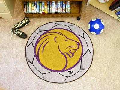 University of North Alabama Soccer Ball Rug