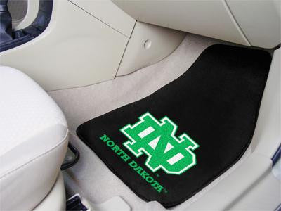 University of North Dakota 2 Piece Front Car Mats