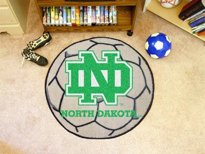 University of North Dakota Soccer Ball Rug