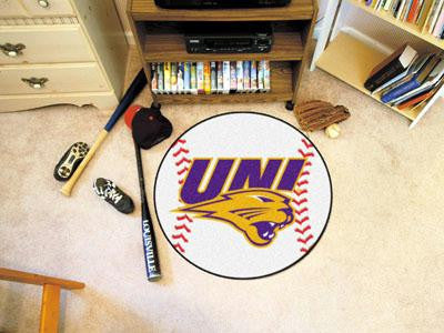 University of Northern Iowa Baseball Rug