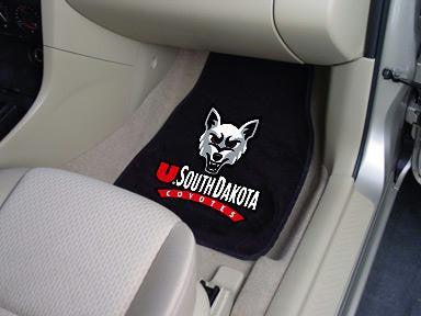 University of South Dakota 2 Piece Front Car Mats