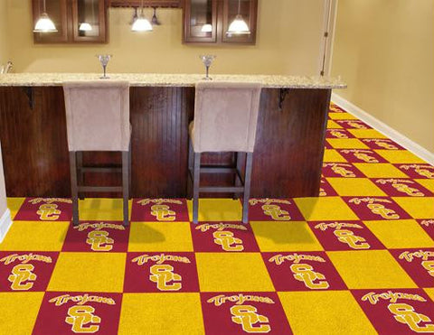 University of Southern California Carpet Tiles