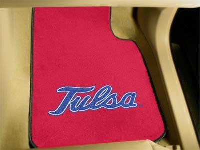 University of Tulsa 2 Piece Front Car Mats