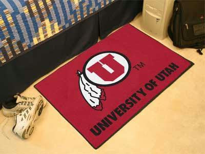 University of Utah Starter Rug