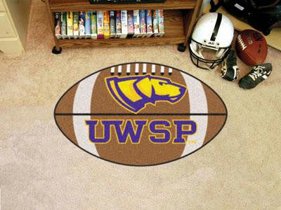 University Of Wisconsin-Stevens Point Football Rug