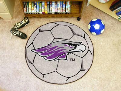 University Of Wisconsin-Whitewater Soccer Ball Rug