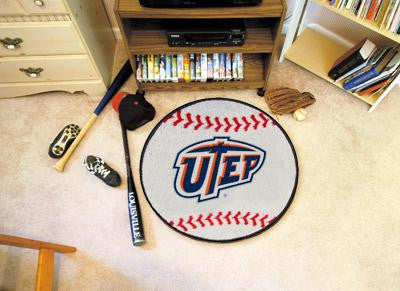 UTEP Baseball Rug