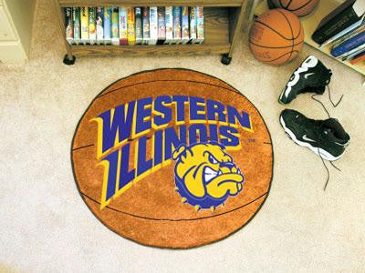 Western Illinois University Basketball Rug