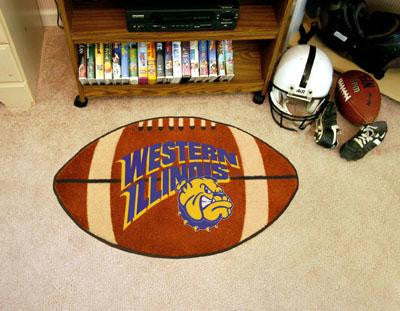 Western Illinois University Football Rug