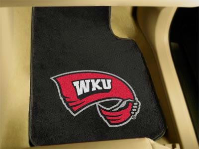 Western Kentucky University 2 Piece Front Car Mats