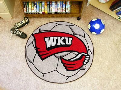 Western Kentucky University Soccer Ball Rug