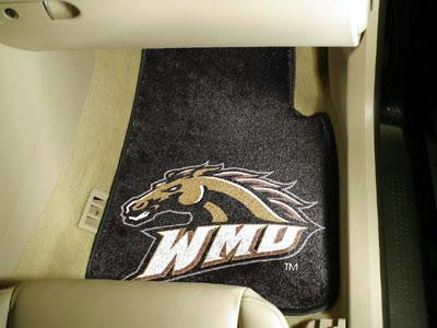 Western Michigan University 2 Piece Front Car Mats