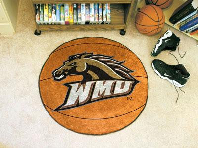 Western Michigan University Basketball Rug