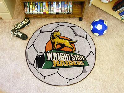 Wright State University Soccer Ball Rug