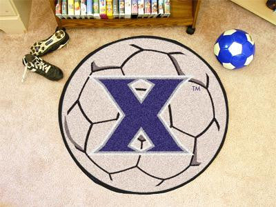 Xavier University Soccer Ball Rug