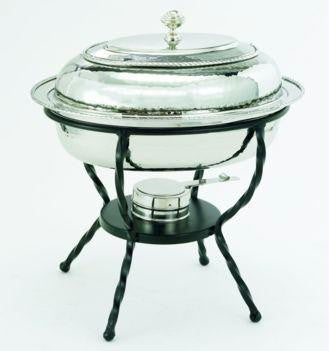 16.5 x 12.5 x 18 Oval Stainless Steel Chafing Dish 6 Qt.