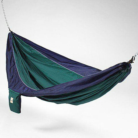 Hammaka Parachute Silk Hammock Blue-Green