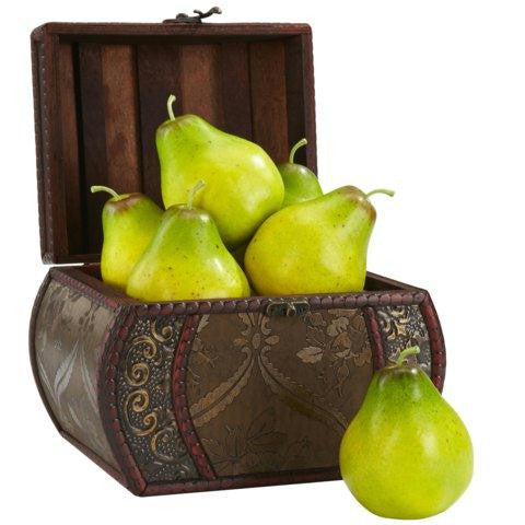 Faux Pear (Set of 6)