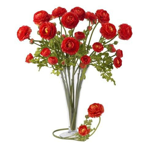 Red 23 Inch Ranunculus Stem (Set of 12)