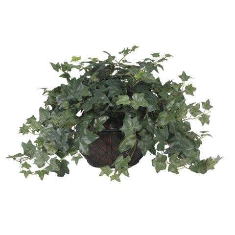 Puff Ivy w-Vase Silk Plant