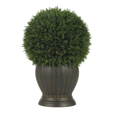 Cedar Ball Topiary Silk Plant