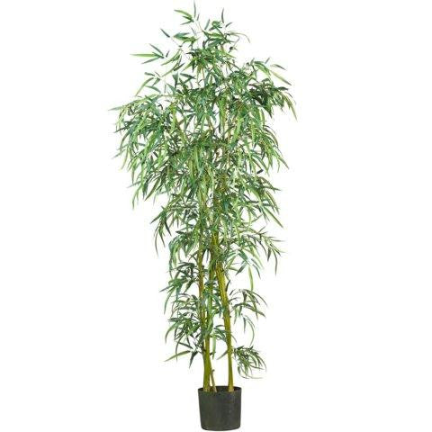 6 Ft  Fancy Style Slim Bamboo Silk Tree