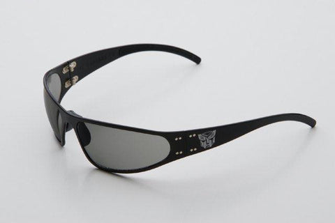 Transformers Autobot and Decepticon Black Polished Sunglasses