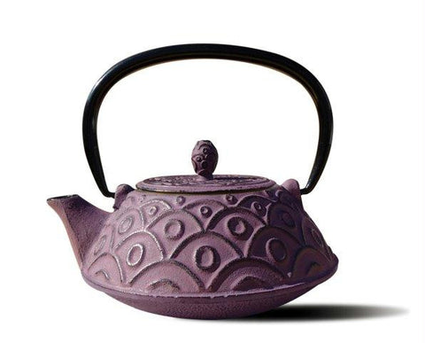 Greek Wine Cast Iron Kyoto Teapot 26 Oz