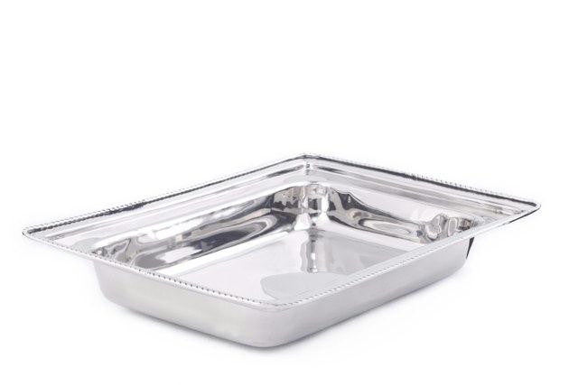 Rectangular Stainless Steel Food Pan for Model 683 8 Qt