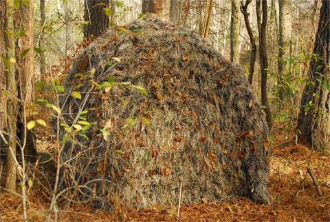 Ghillie Ground Blind Cover - Woodland