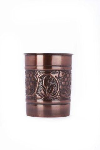 4.5 x 6 Antique Copper Embossed Heritage Tool Caddy