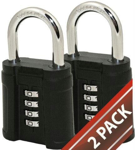 FJM Combination Padlock Short Shackle- Pack of 2