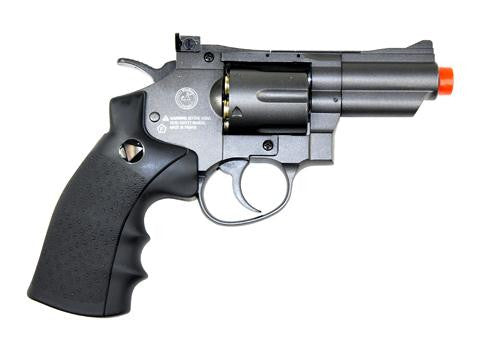 TSD-WG Model 708 CO2 Gas Black Revolver