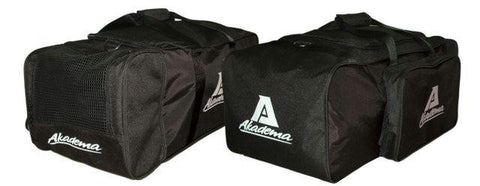 Akadema Black Medium Sports Gym Bag