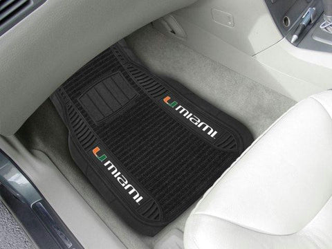 University of Miami Deluxe Mat 20x27