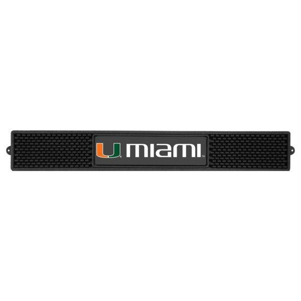 University of Miami Drink Mat 3.25x24