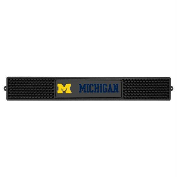 University of Michigan Drink Mat 3.25x24