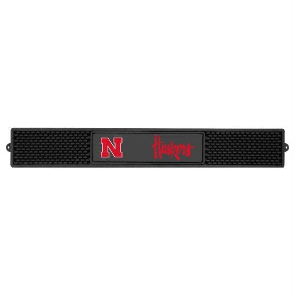 University of Nebraska Drink Mat 3.25x24