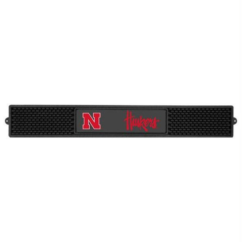 University of Nebraska Drink Mat 3.25x24