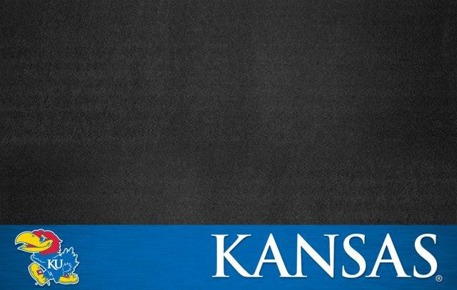 University of Kansas Grill Mat 26x42