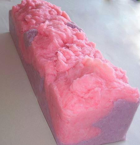 Handmade 4 lb Soap Loaf Champagne Bubbly