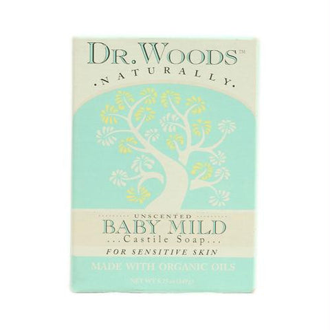 Dr. Woods Bar Soap Baby Mild Unscented - 5.25 oz