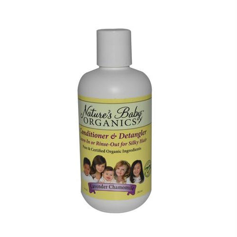 Natures Baby Organics Conditioner and Detangler Lavender Chamomile - 8 fl oz