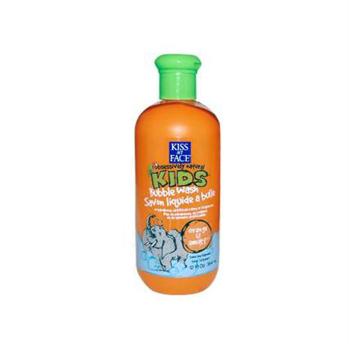 Kiss My Face Kids Bubble Wash Orange U Smart - 12 fl oz