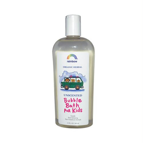 Rainbow Research Organic Herbal Bubble Bath For Kids Unscented - 12 fl oz