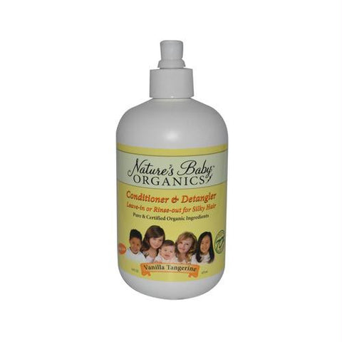 Natures Baby Organics Conditioner and Detangler Vanilla Tangerine - 16 fl oz