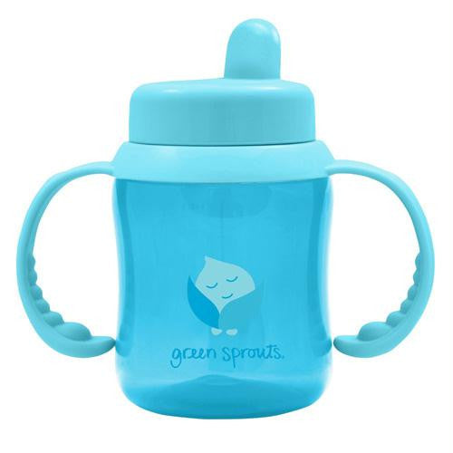 Green Sprouts Sippy Cup - Flip Top Aqua - 1 ct