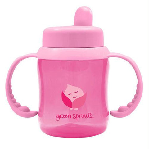 Green Sprouts Sippy Cup - Flip Top Pink - 1 ct